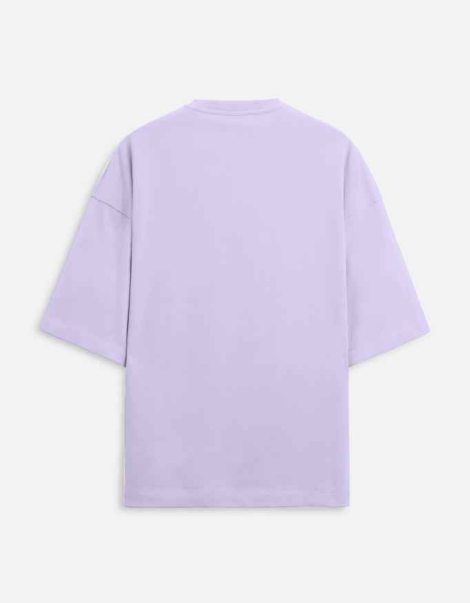 Oversized Tee - Lavender - BIGDRIP