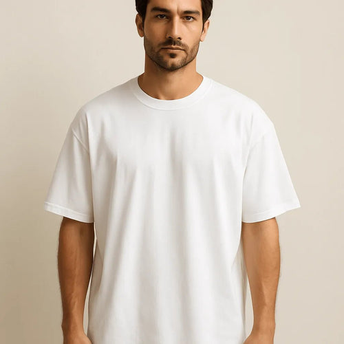 Oversized Tee - White - BIGDRIP