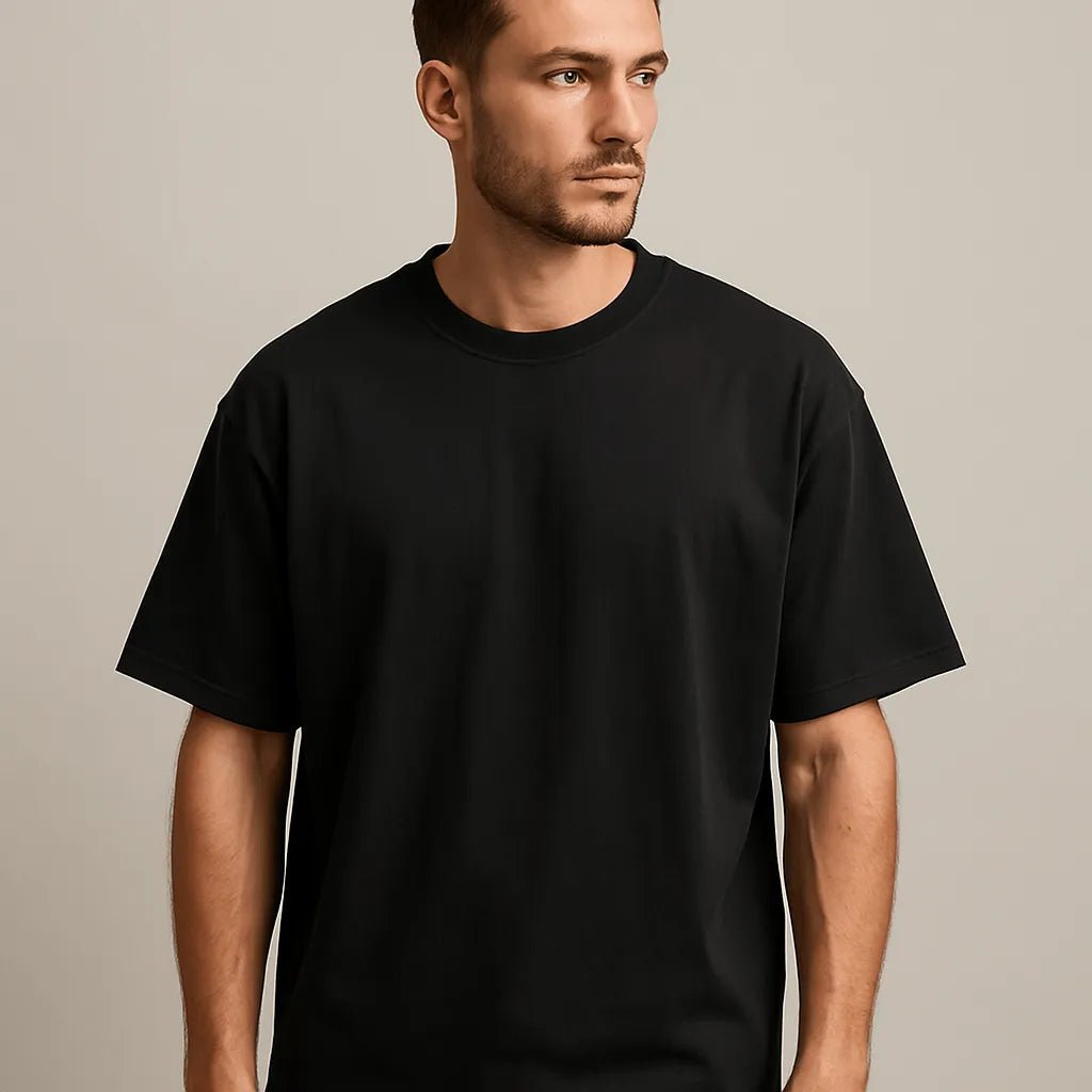 Oversized Tee - Black - BIGDRIP