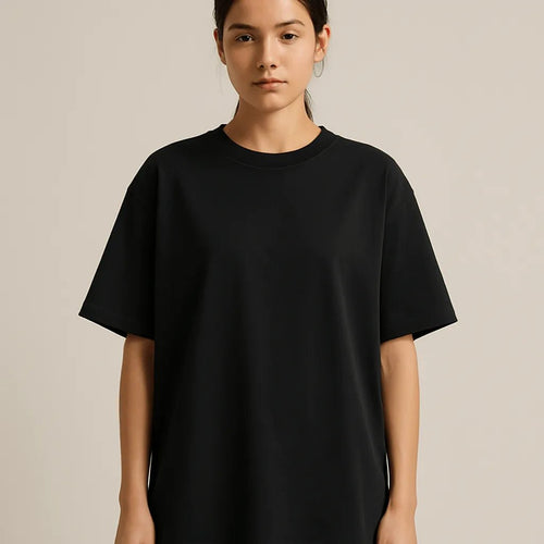Oversized Tee - Black - BIGDRIP
