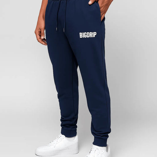 Classic Joggers - Navy Blue - BIGDRIP