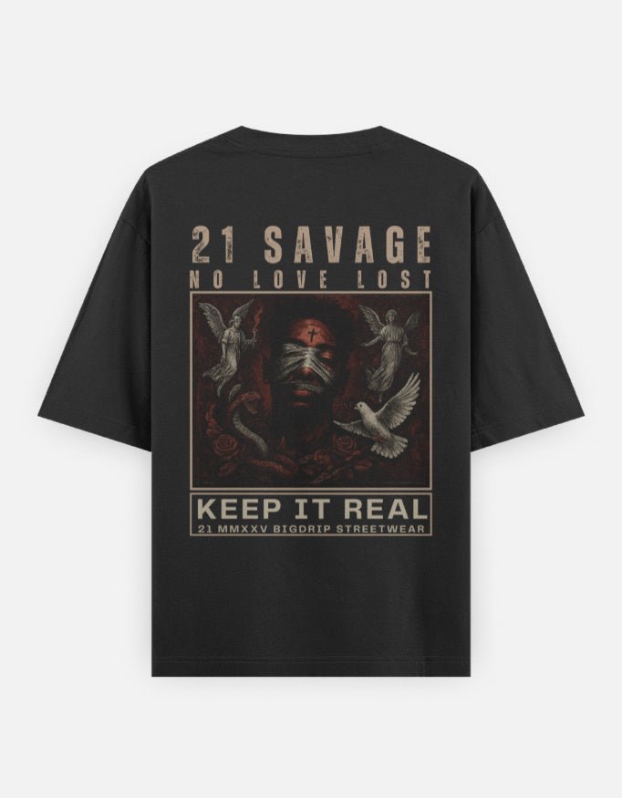21 SAVAGE Oversized Tee - BIGDRIP