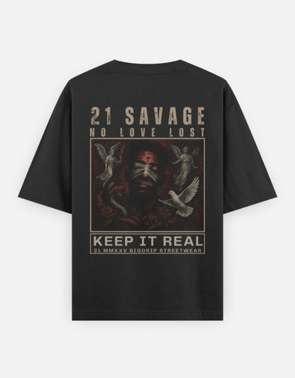 21 SAVAGE Oversized Tee - BIGDRIP
