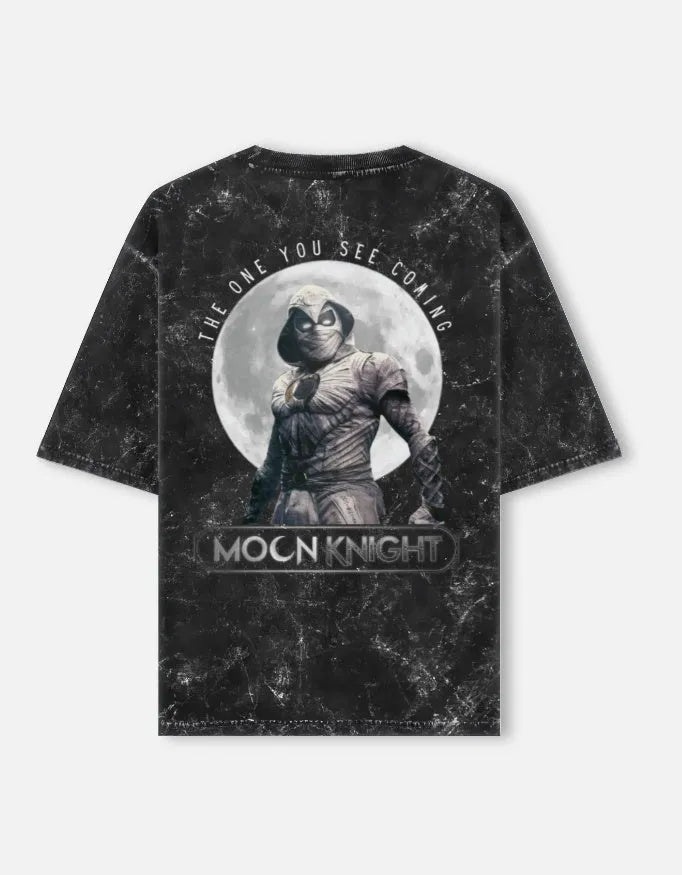 Moon knight Acid Washed Tee - BIGDRIP