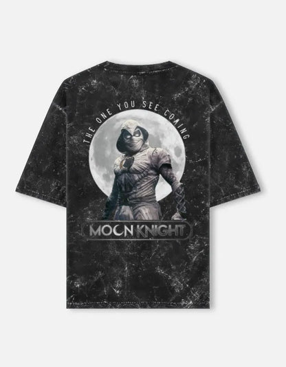 Moon knight Acid Washed Tee - BIGDRIP