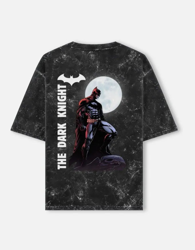 The Dark Knight Acid Wash Tee - BIGDRIP