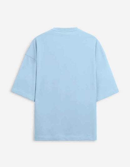 Oversized Tee - Baby Blue - BIGDRIP