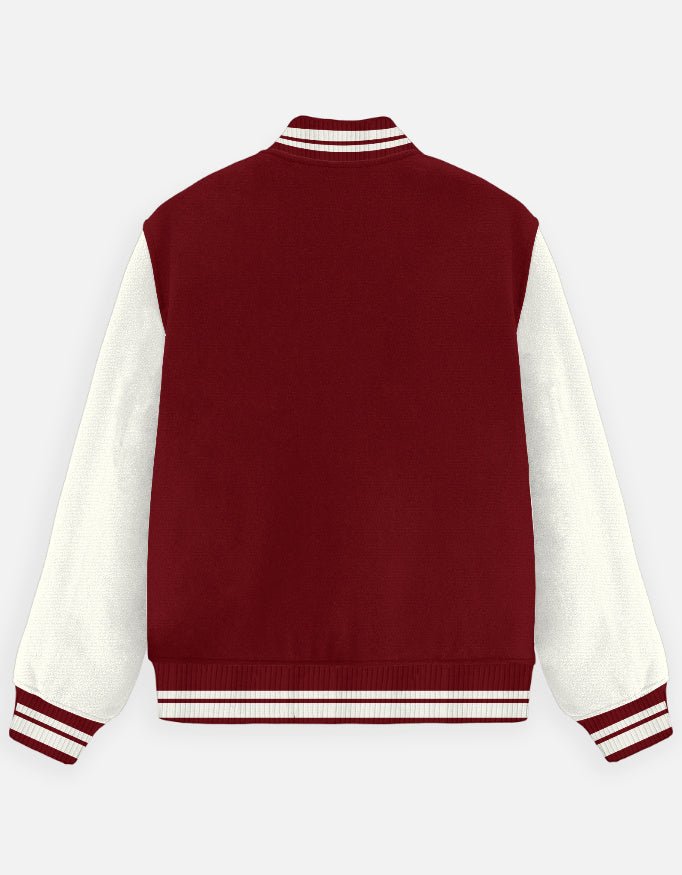 BIGDRIP Varsity Jacket - Red - BIGDRIP