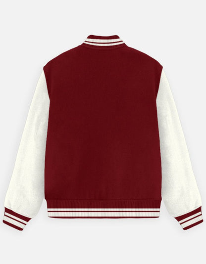 BIGDRIP Varsity Jacket - Red - BIGDRIP