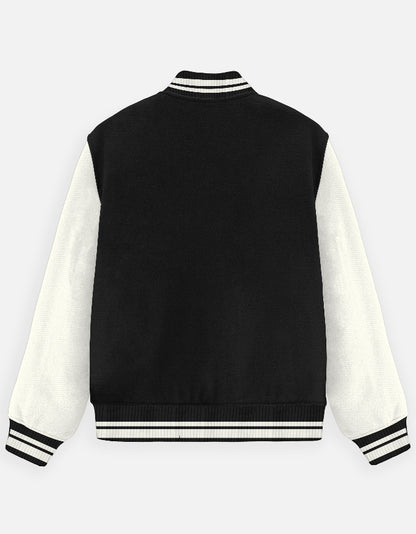 BIGDRIP Varsity Jacket - Black - BIGDRIP