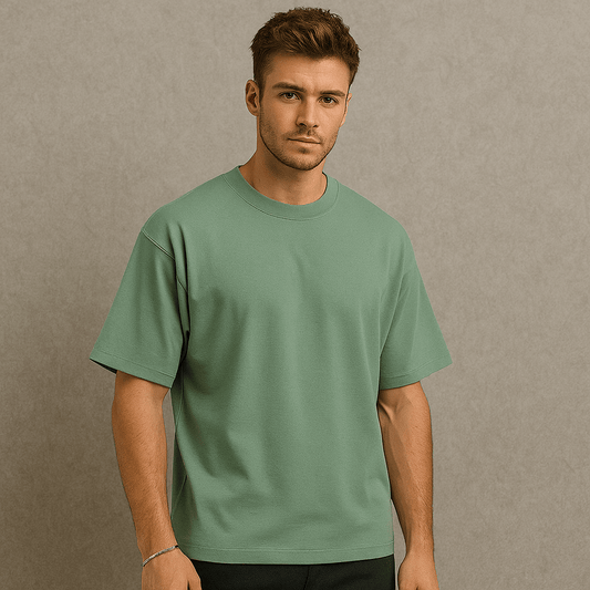 Oversized Tee - Jade - BIGDRIP