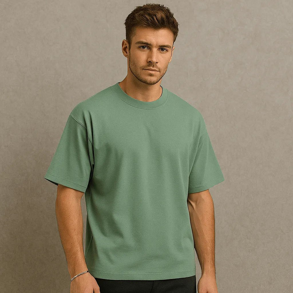 Oversized Tee - Jade - BIGDRIP