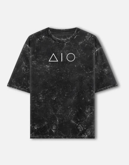 Harry Potter Deathly Hallows Acid Washed Tee - BIGDRIP