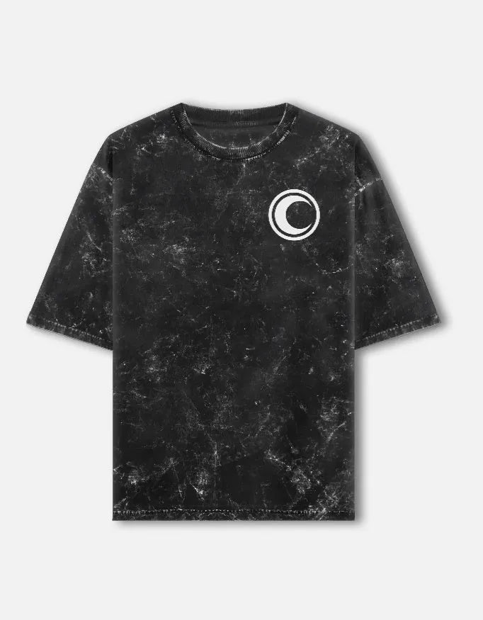 Moon knight Acid Washed Tee - BIGDRIP