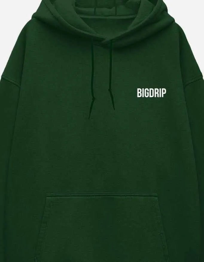 Essential Hoodie - Green - BIGDRIP