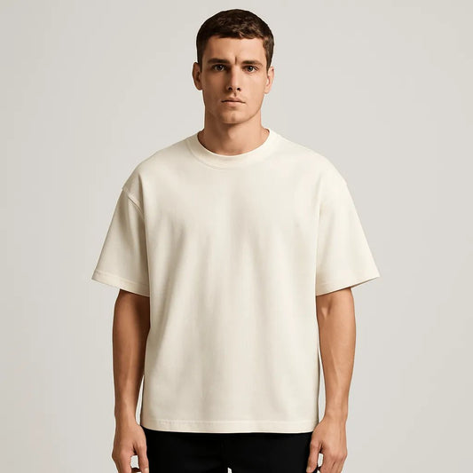 Oversized Tee - Off White - BIGDRIP