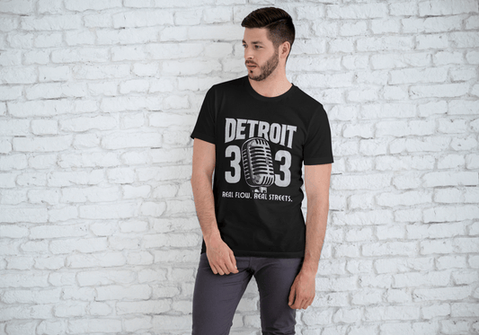 Detroit 313 - Graphic Tee - BIGDRIP
