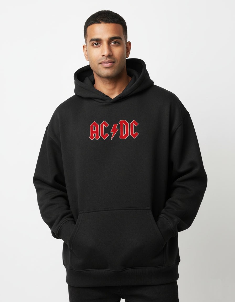 AC DC: Back In Black Hoodie - BIGDRIP