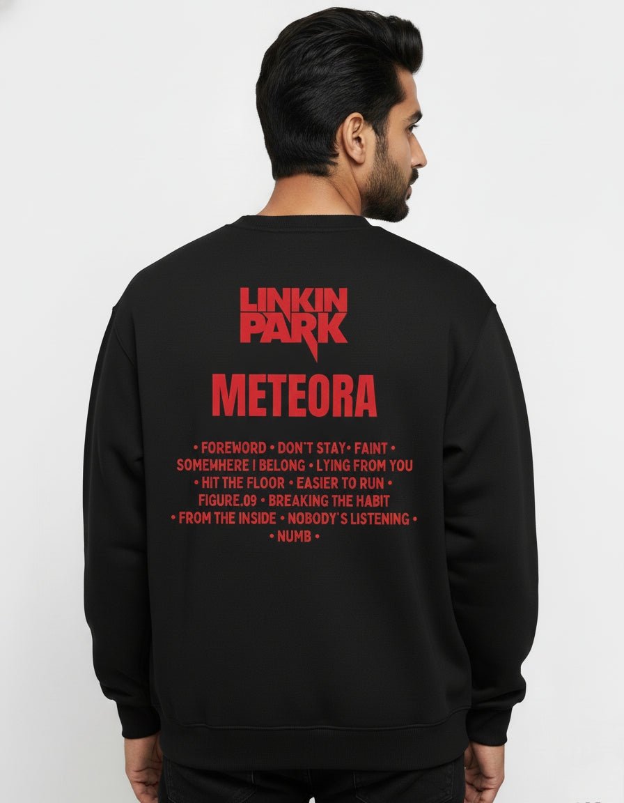 Linkin Park: METEORA Oversized Sweatshirt - BIGDRIP