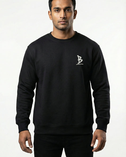 BIGDRIP Embroidery Oversized Sweatshirt