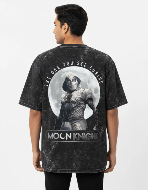 Moon knight Acid Washed Tee - BIGDRIP