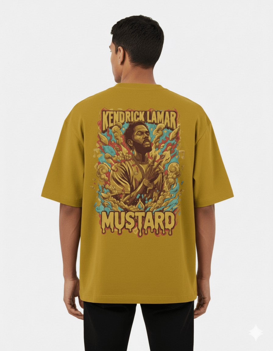 Kendrick Lamar: MUSTARD Oversized Tee - BIGDRIP