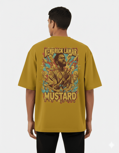 Kendrick Lamar: MUSTARD Oversized Tee - BIGDRIP