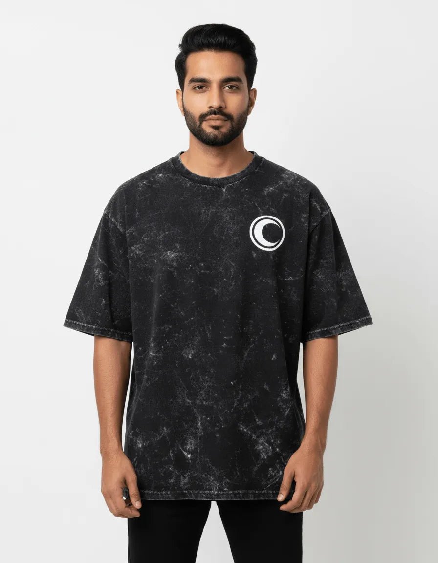 Moon knight Acid Washed Tee - BIGDRIP