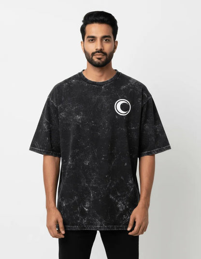 Moon knight Acid Washed Tee - BIGDRIP