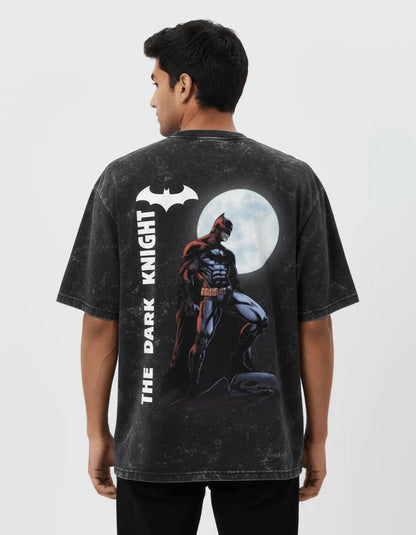 The Dark Knight Acid Wash Tee - BIGDRIP