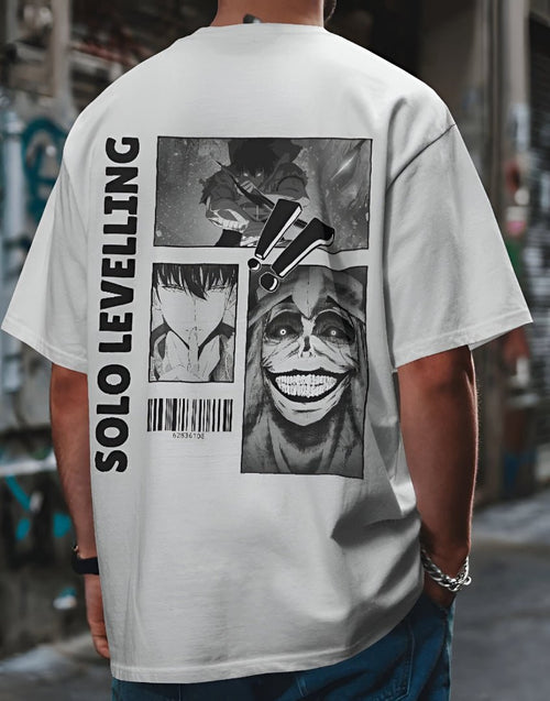 Solo Leveling Panel Tee - BIGDRIP